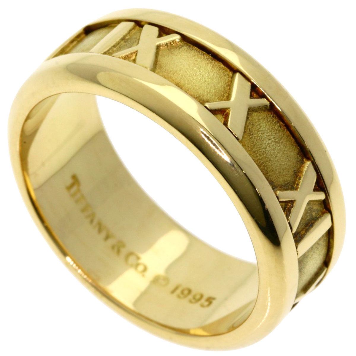 TIFFANY&Co.   Ring Atlas K18 Yellow Gold Ladies