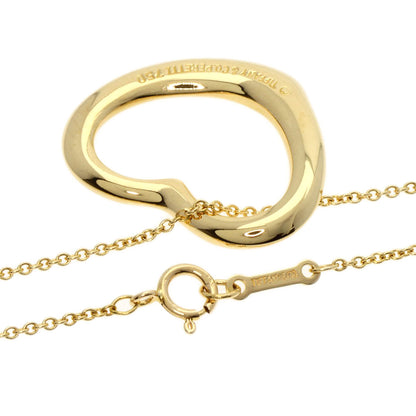 TIFFANY&Co.   Necklace Open heart K18 Yellow Gold Ladies