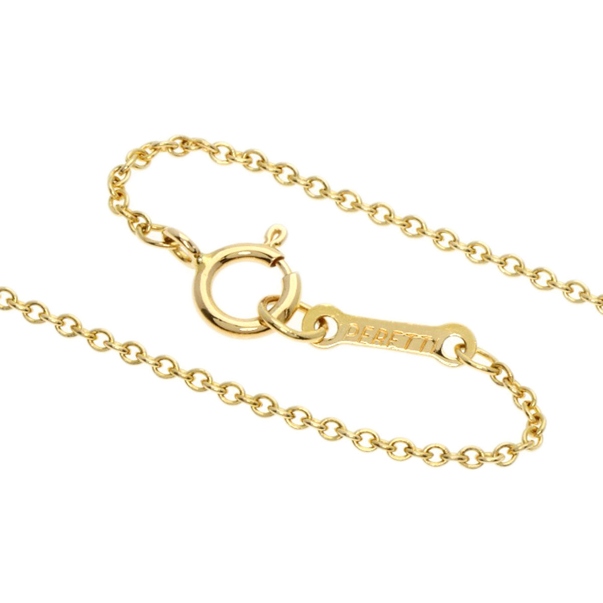 TIFFANY&Co.   Necklace Open heart K18 Yellow Gold Ladies