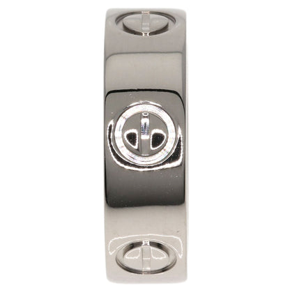 CARTIER love ring #49 Ring K18 White Gold Ladies [Used]