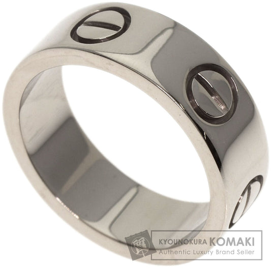 CARTIER   Ring love ring #47 K18 White Gold Ladies