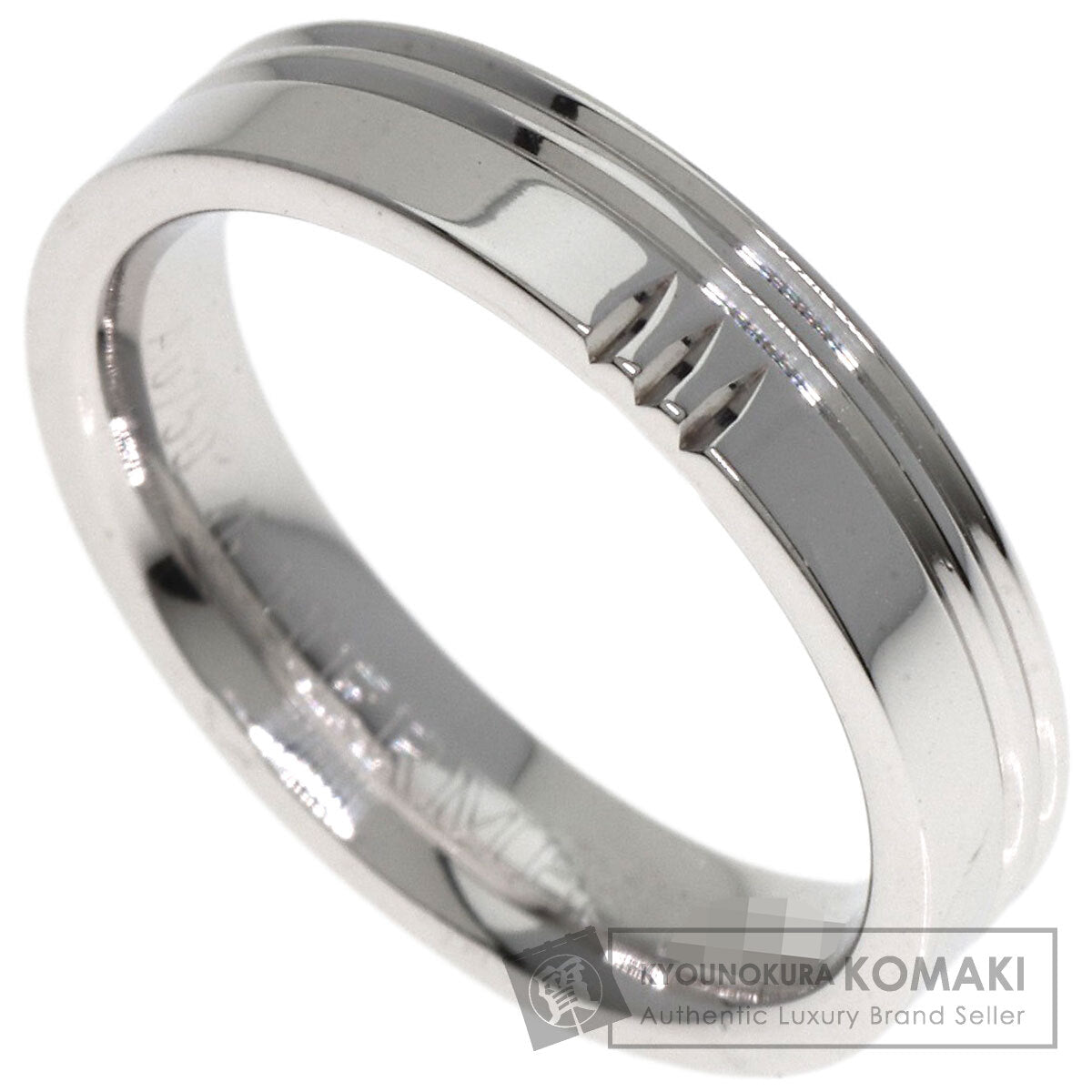 HERMES   Alliance Kelly #46 Ring  K18 White Gold Ladies [Used]