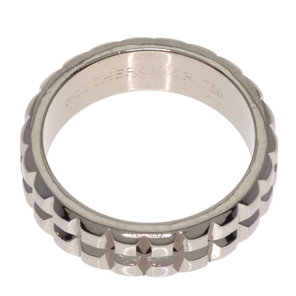 Boucheron Quatre Clos de Paris Pointe de Diamant Ring K18 White Gold Ladies [Used]