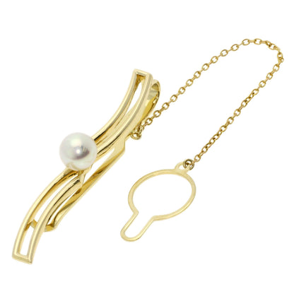 MIKIMOTO   Tie pin Pearl Pearl K14 Yellow Gold mens