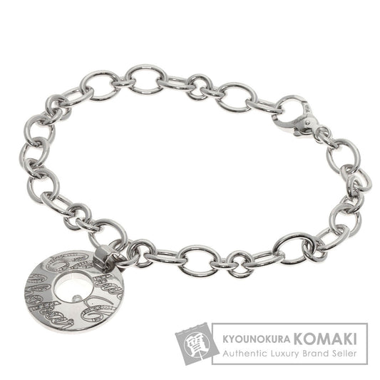 Chopard Happy diamond Bracelet K18 White Gold Ladies [Used]