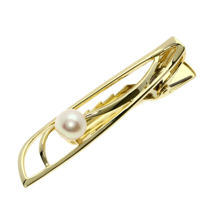 MIKIMOTO   Tie pin Pearl Pearl K14 Yellow Gold mens