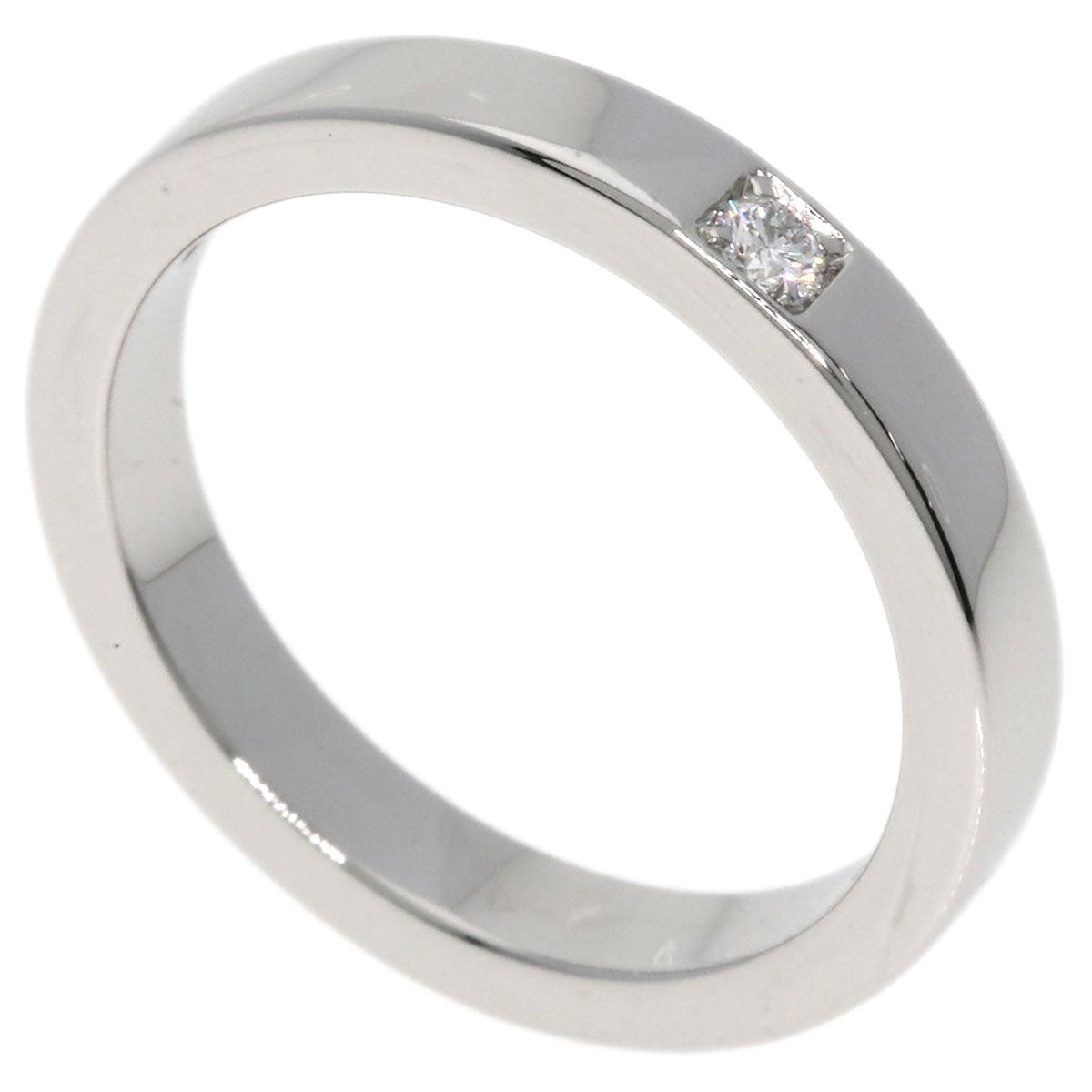 BVLGARI   Ring Corona 1P Diamond Platinum PT950 Ladies