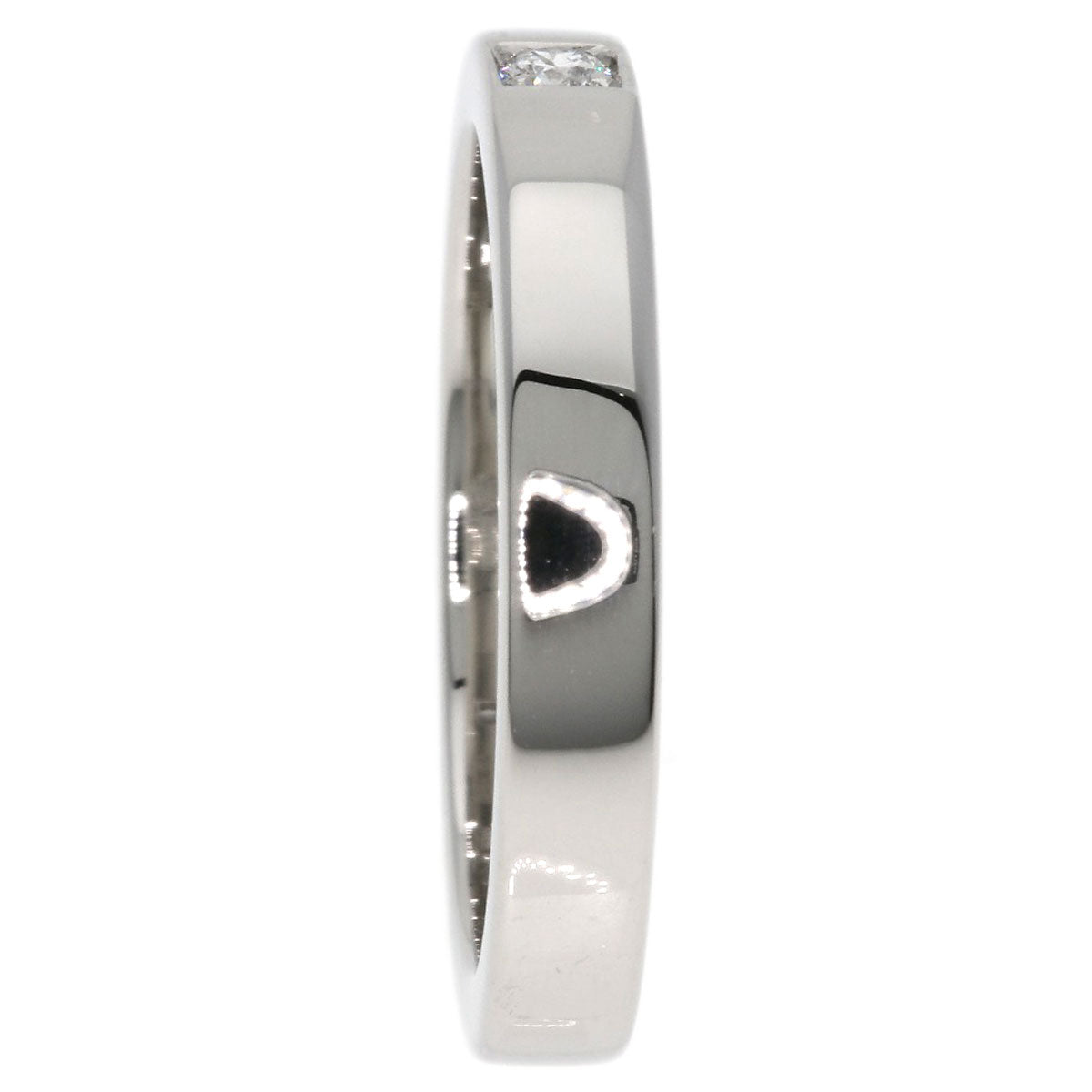 BVLGARI   Ring Corona 1P Diamond Platinum PT950 Ladies