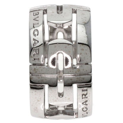 BVLGARI   Ring Parentesi Openwork #50 K18 White Gold Ladies