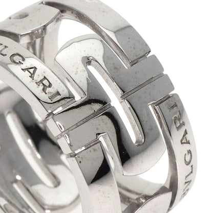 BVLGARI   Ring Parentesi Openwork #50 K18 White Gold Ladies