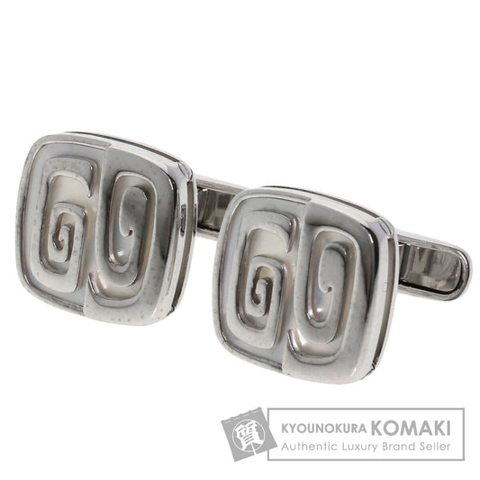 BVLGARI   cuffs Shell K18 White Gold mens