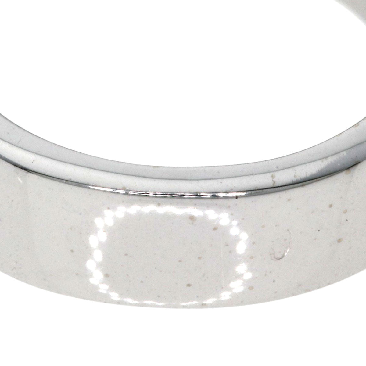 HERMES To You 1P Diamond Ring K18 White Gold Ladies [Used]
