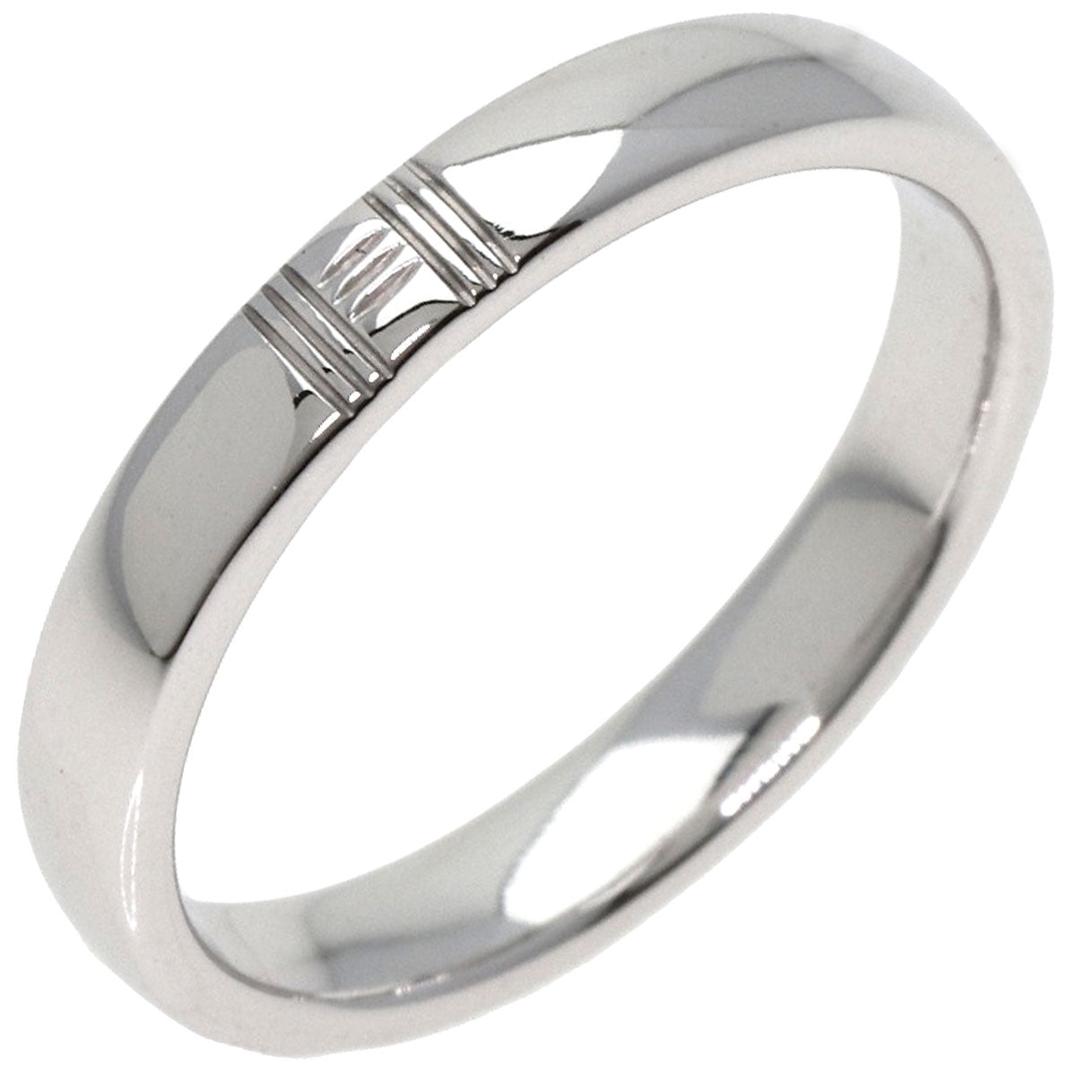 HERMES Alliance Kelly #48 Ring K18 White Gold Ladies [Used]