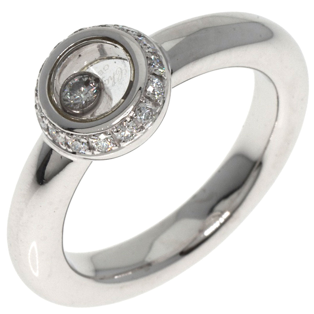 Chopard   Ring Happy diamond K18 White Gold Ladies