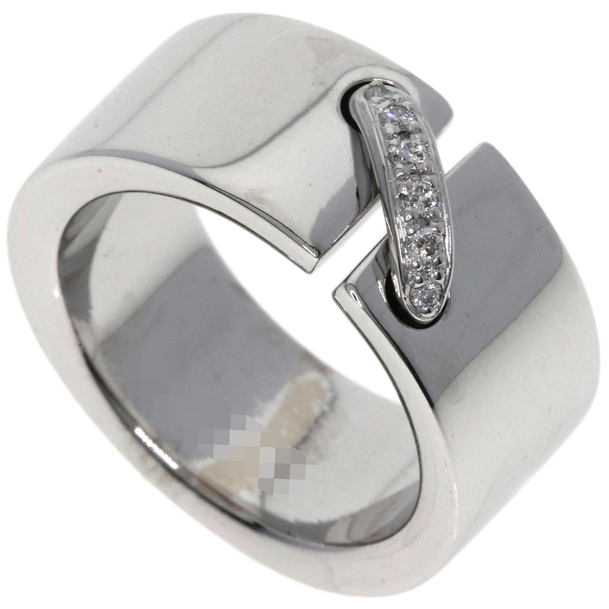 Chaumet Lian Diamond Ring K18 White Gold Ladies [Used]