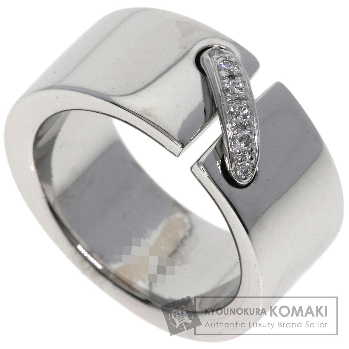 Chaumet Lian Diamond Ring K18 White Gold Ladies [Used]
