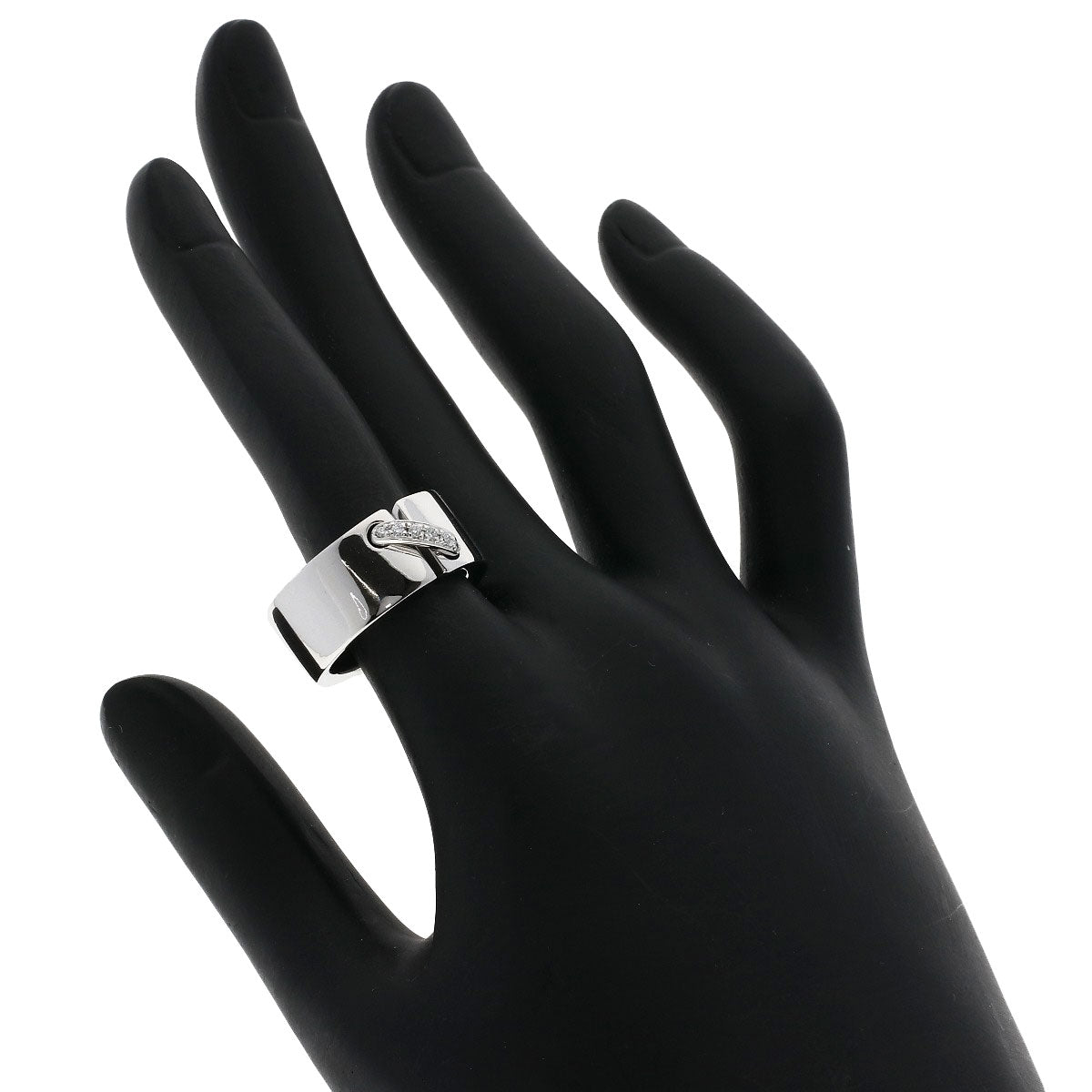 Chaumet Lian Diamond Ring K18 White Gold Ladies [Used]