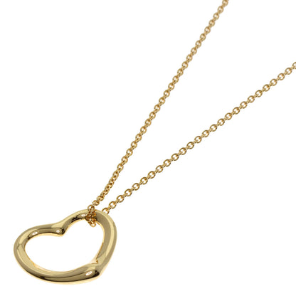 TIFFANY&Co.   Necklace Open heart K18 Yellow Gold Ladies