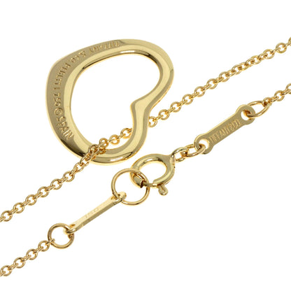 TIFFANY&Co.   Necklace Open heart K18 Yellow Gold Ladies