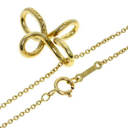 TIFFANY&Co.   Necklace Infinity cross K18 Yellow Gold Ladies