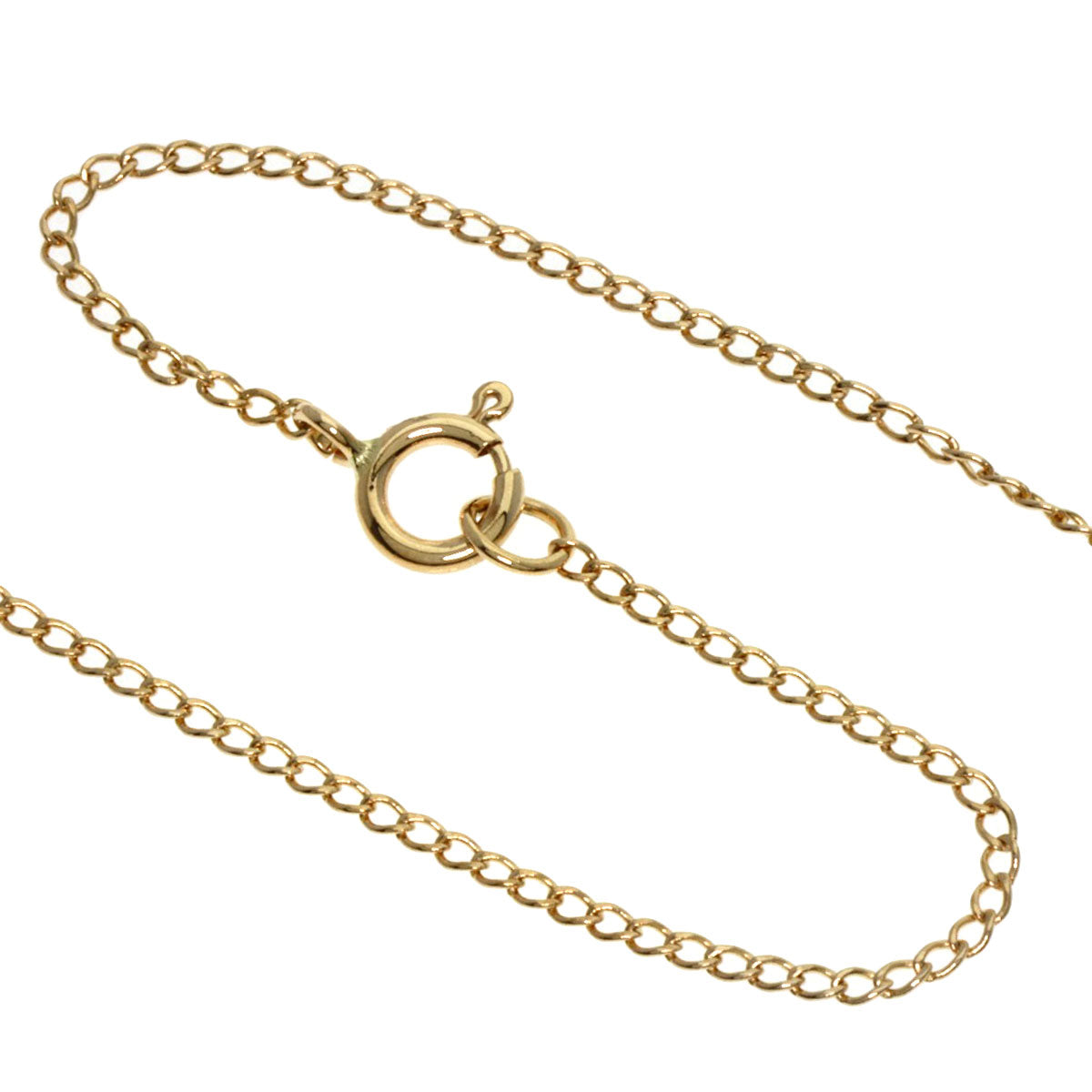 TIFFANY&Co.   Necklace Cross Chain Heart K18 Yellow Gold SVLadies