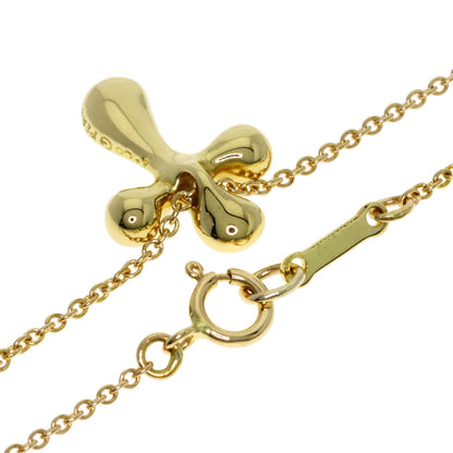 TIFFANY&Co.   Necklace Small cross K18 Yellow Gold Ladies