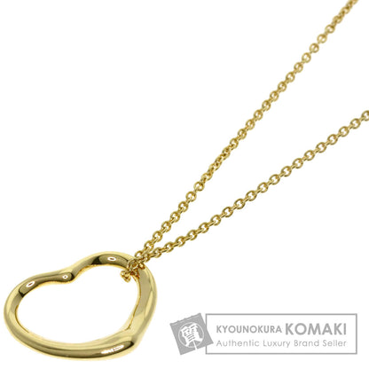 TIFFANY&Co.   Necklace Open heart K18 Yellow Gold Ladies