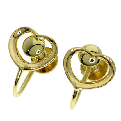 TIFFANY&Co.   Earring Open heart K18 Yellow Gold Ladies