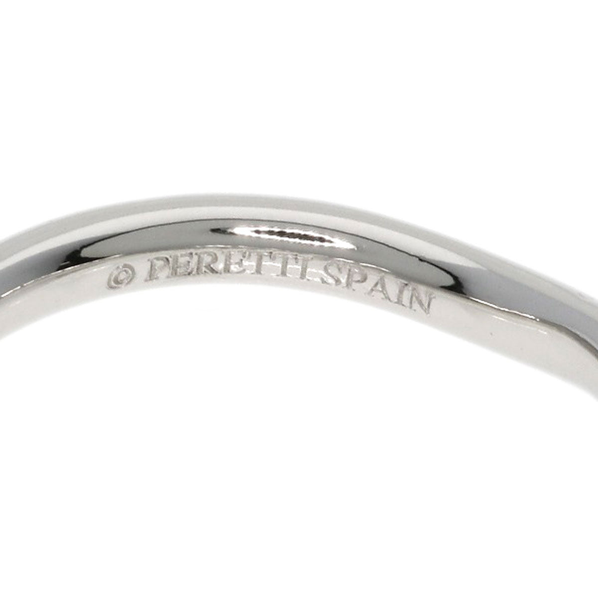 TIFFANY&Co.   Ring Curved Platinum PT950 Ladies