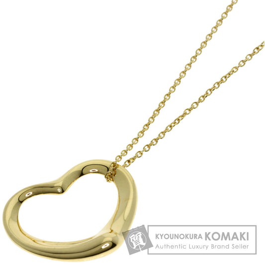 TIFFANY&Co.   Necklace Open heart K18 Yellow Gold Ladies