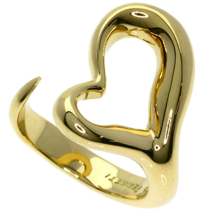 TIFFANY&Co.   Ring Open heart K18 Yellow Gold Ladies