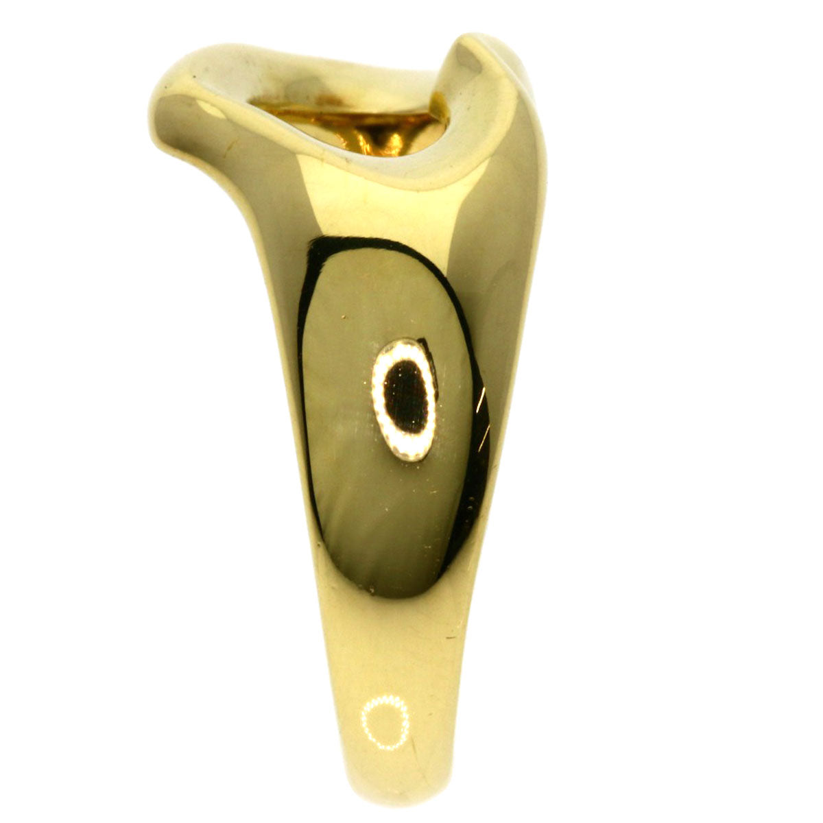 TIFFANY&Co.   Ring Open heart K18 Yellow Gold Ladies