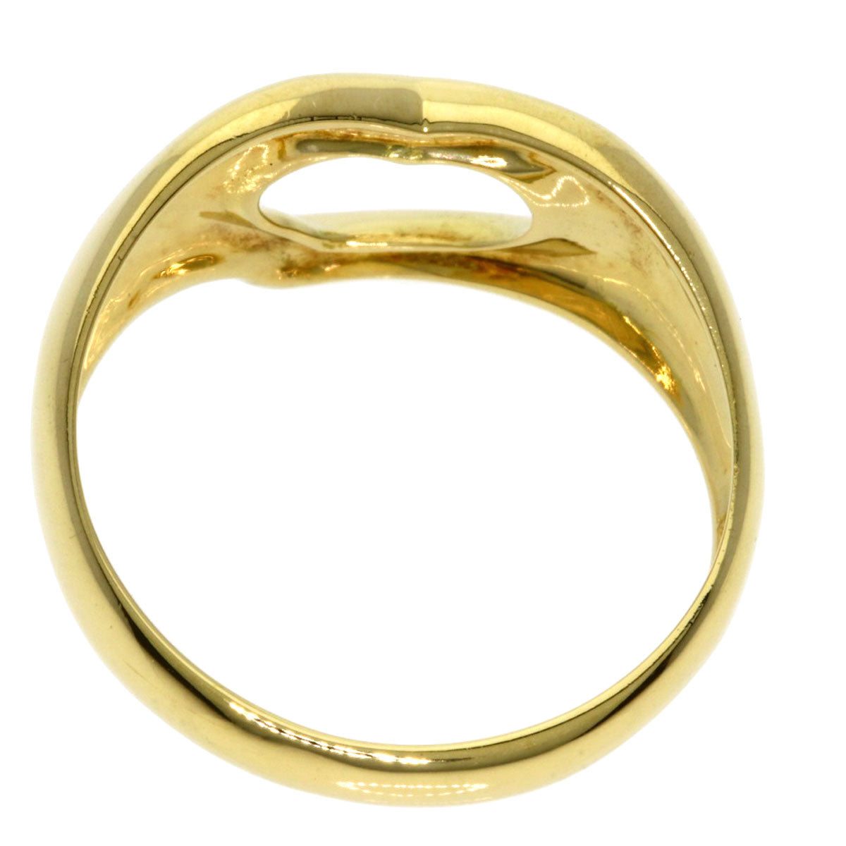 TIFFANY&Co.   Ring Open heart K18 Yellow Gold Ladies