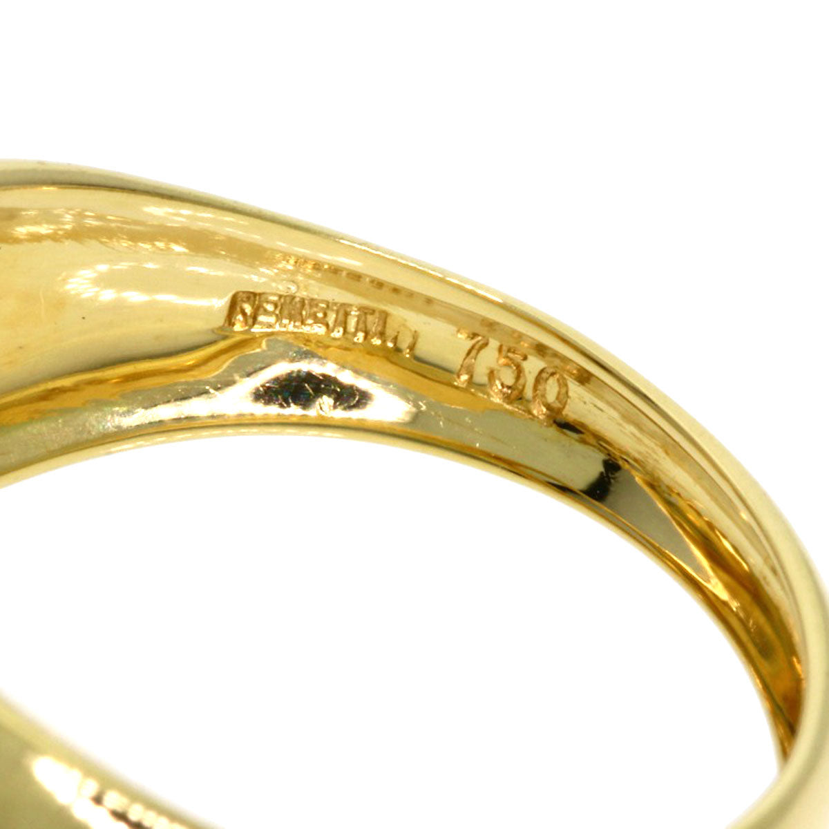 TIFFANY&Co.   Ring Open heart K18 Yellow Gold Ladies