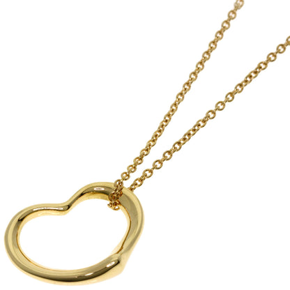 TIFFANY&Co.   Necklace Open heart K18 Yellow Gold Ladies