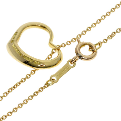 TIFFANY&Co.   Necklace Open heart K18 Yellow Gold Ladies