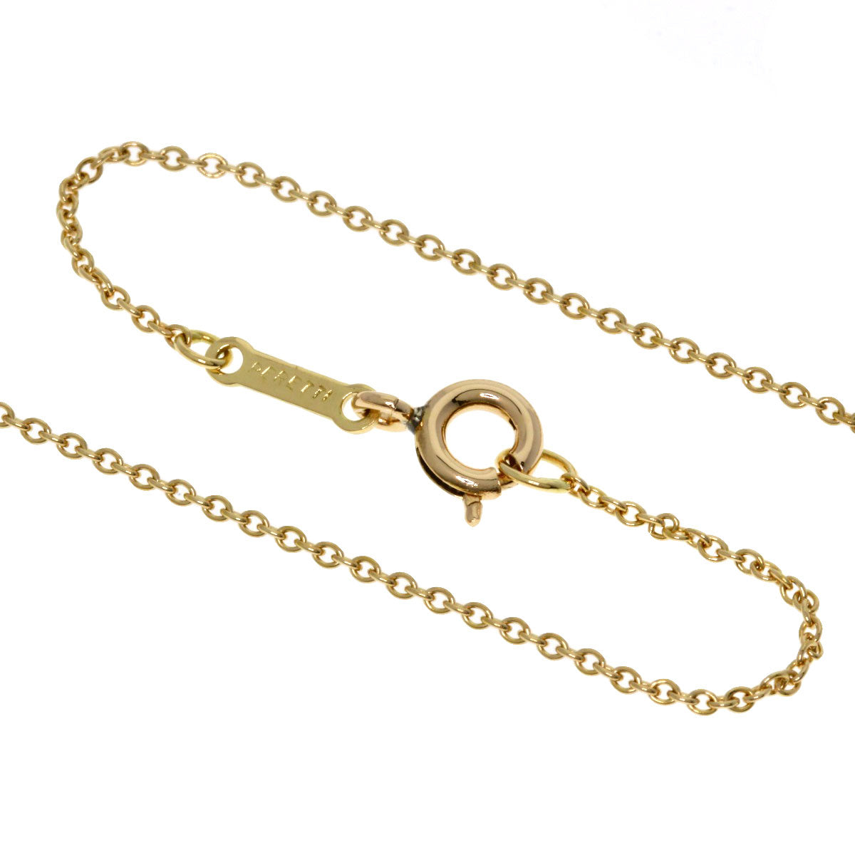 TIFFANY&Co.   Necklace Open heart K18 Yellow Gold Ladies