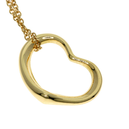 TIFFANY&Co.   Necklace Open heart K18 Yellow Gold Ladies