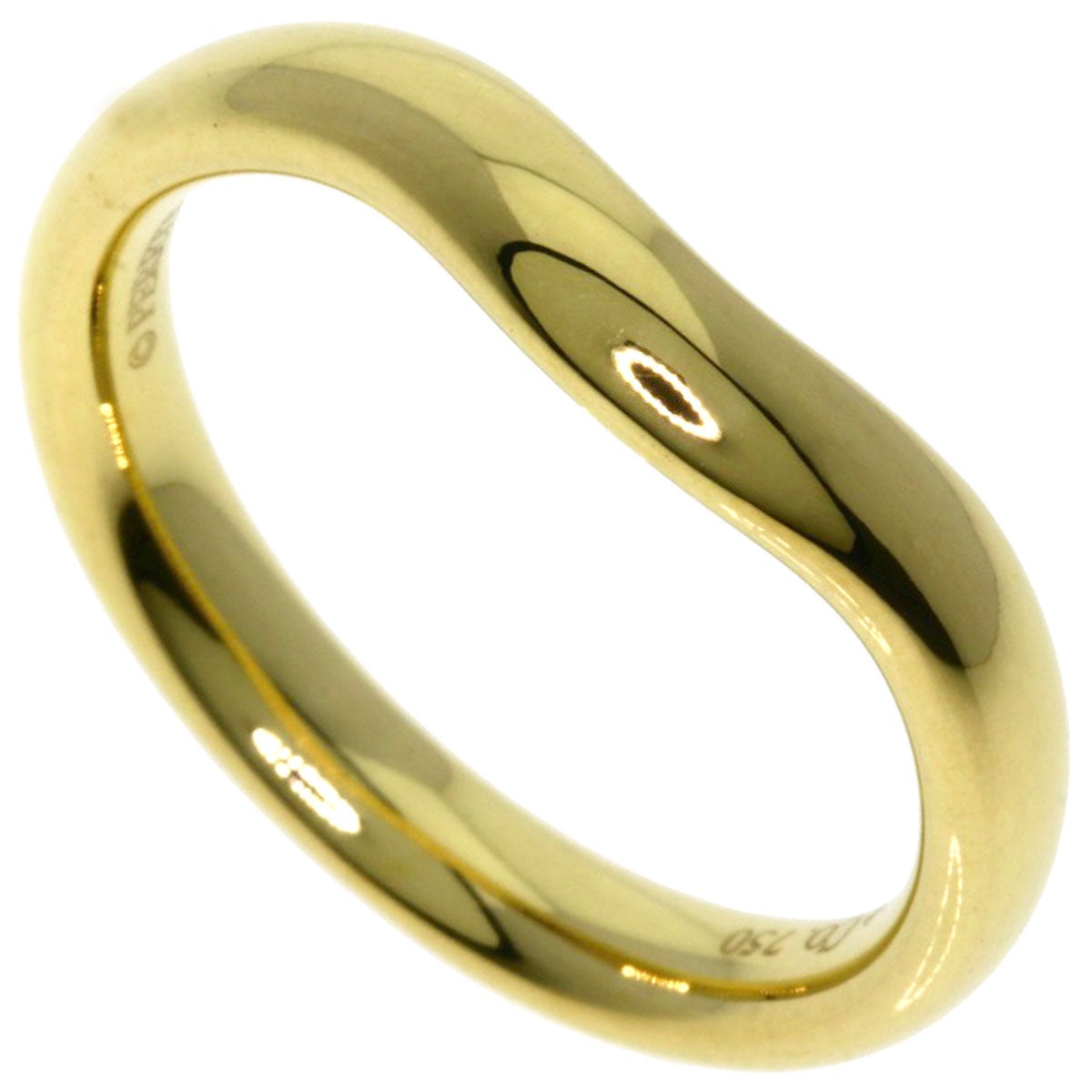 TIFFANY&Co.   Ring Curved bundling K18 Yellow Gold Ladies