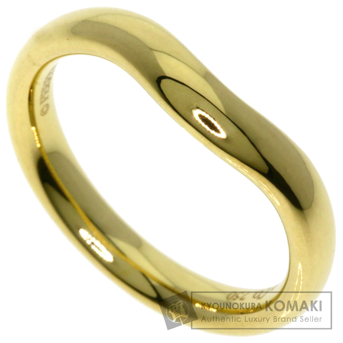 TIFFANY&Co.   Ring Curved bundling K18 Yellow Gold Ladies