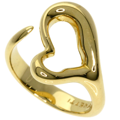 TIFFANY&Co.   Ring Open heart K18 Yellow Gold Ladies