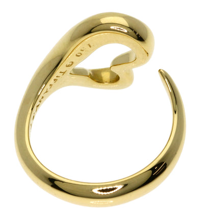 TIFFANY&Co.   Ring Open heart K18 Yellow Gold Ladies