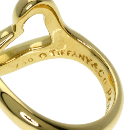 TIFFANY&Co.   Ring Open heart K18 Yellow Gold Ladies