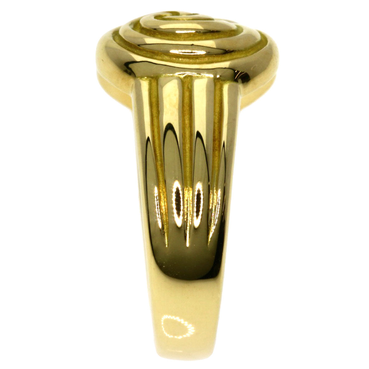 TIFFANY&Co.   Ring tornado K18 Yellow Gold Ladies