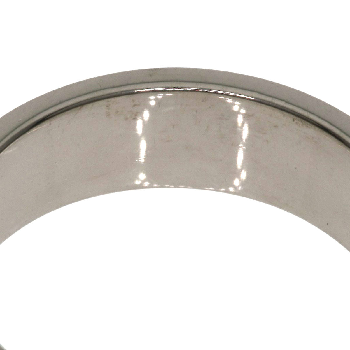 CARTIER love ring #57 Ring K18 White Gold Ladies [Used]