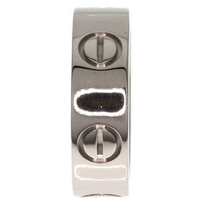 CARTIER   Ring love ring #48 K18 White Gold Ladies