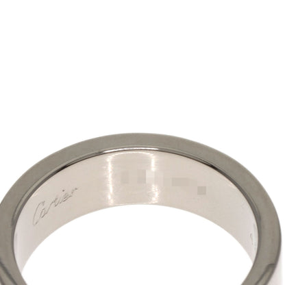 CARTIER   Ring love ring #48 K18 White Gold Ladies