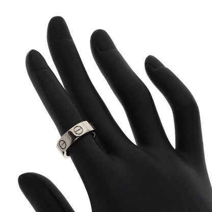 CARTIER   Ring love ring #48 K18 White Gold Ladies