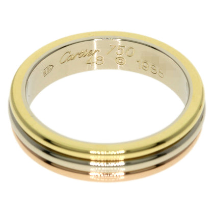 CARTIER   Ring Three colors # 48 K18 Yellow Gold 18K Pink GoldLadies