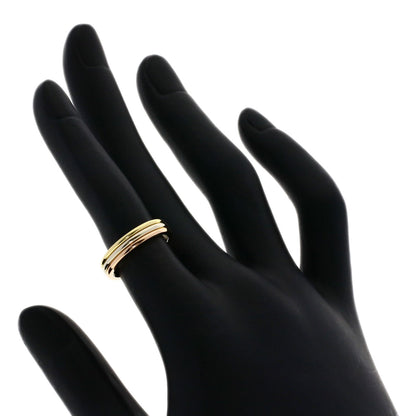 CARTIER   Ring Three colors # 48 K18 Yellow Gold 18K Pink GoldLadies